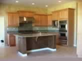 Large Kitchen Walls and Island Faux Finish
